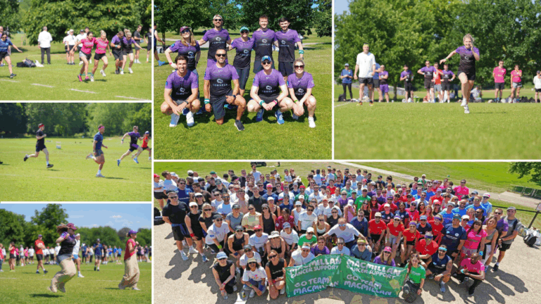 Pictures from the Salesforce Commercial UKI Charity Sports Day