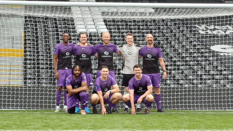 Comnexa team at Salesforce Partner Football Day